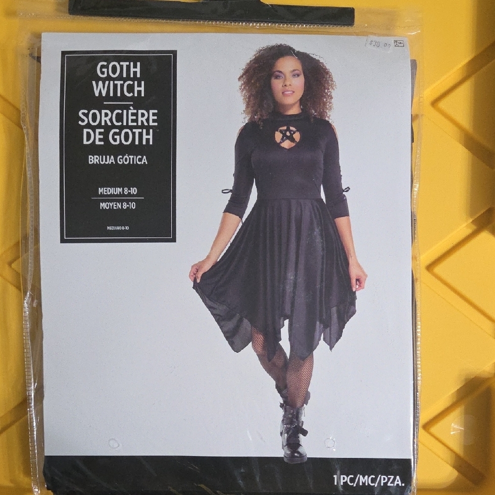 *BRAND NEW* Goth Witch Black Dress